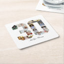 Search for photo collage coasters Black and white