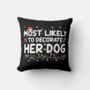Search for christmas dog cushions Xmas