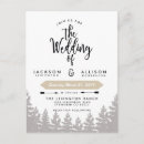 Search for camping wedding invitations Woodland