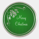 Search for metallic green stickers Silver
