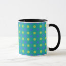 Search for emerald green and white mugs Stylish