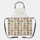 Search for woodland animals aprons Watercolor
