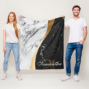 Search for black and white marble blankets Granite