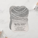 Search for silver seasonal invitations Elegant