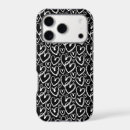 Search for black white doodle iphone cases Heart