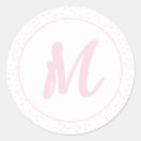 Search for monogram pattern stickers Simple