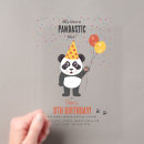 Search for cute red panda invitations Bamboo