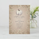 Search for white pumpkin baby shower invitations Gender neutral