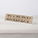 Search for kids name plates Dad