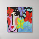 Search for abstract butterfly canvas prints Woman