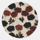 Search for red floral stickers Flowers