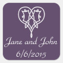 Search for plum wedding stickers Heart