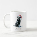 Search for black lab mugs Watercolor