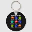 Search for puzzle key rings Mental health awareness