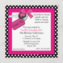 Search for pretty pink white sweet 16 invitations Stylish