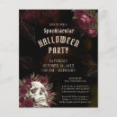 Search for skull halloween invitations Skull and roses