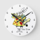 Search for rabbits clocks Alice in wonderland