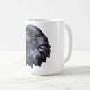 Search for black bird mugs Crow