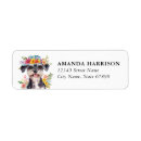Search for miniature schnauzer return address labels Cute
