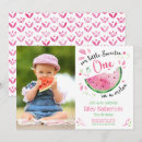 Search for baby girl 1st birthday invitations Cute