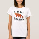 Search for red panda tshirts Animal