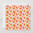 Search for red and white pattern postcards Strawberries