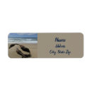 Search for beach house return address labels Ocean waves