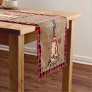 Search for christmas snowman table runners Red