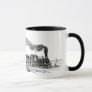 Search for vintage steam train mugs Railroad