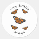 Search for butterfly cartoon stickers Insect