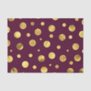 Search for burgundy and gold tissue paper Maroon