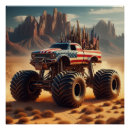 Search for four wheeling posters Monster truck