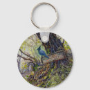 Search for blue jay round key rings Nature