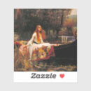 Search for victorian art stickers Pre raphaelite