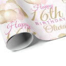 Search for sweet sixteen wrapping paper Glitter