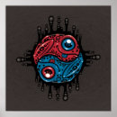 Search for psychedelic animals posters Frog