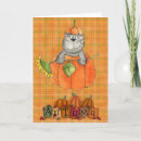 Search for cat and sunflowers cards Autumn