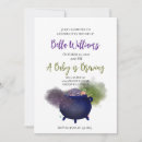 Search for gothic baby shower invitations Watercolor