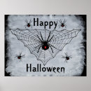 Search for happy halloween posters Spider web