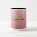Search for gold glitter heart mugs Sparkle