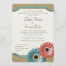 Search for aqua coral invitations Floral