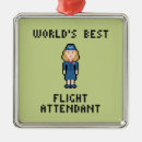 Search for flight attendant christmas tree decorations Stewardess