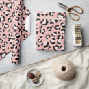 Search for pink leopard print wrapping paper Cheetah spots