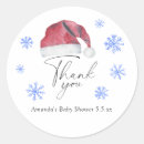Search for simple snowflakes stickers Watercolor