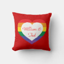 Search for gay pride cushions Rainbow heart