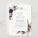 Search for purple hen party invitations Pink