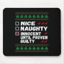 Search for guilty mouse mats Santa