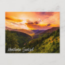 Search for mountain river postcards Sunset
