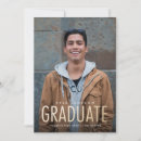 Search for masculine graduation invitations Simple
