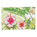 Search for hibiscus pillowcases Red